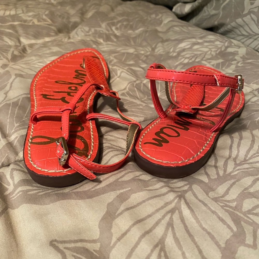 Sam Edelman Gigi orange Sandals - Picture 6 of 8